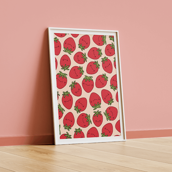 strawberries-etsy-art-print-mockup-2