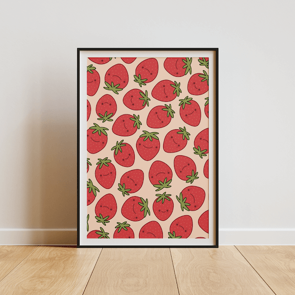 strawberries-etsy-art-print-mockup-3